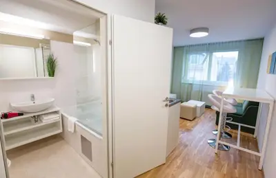 Grundriss der Unterkunft Smart Apart Living - Wien HBF