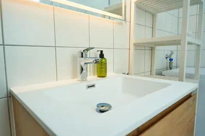 Grundriss der Unterkunft Trendy Apartment zentral gelegen