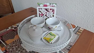 Essen in der Ferienwohnung oder in der Nähe
