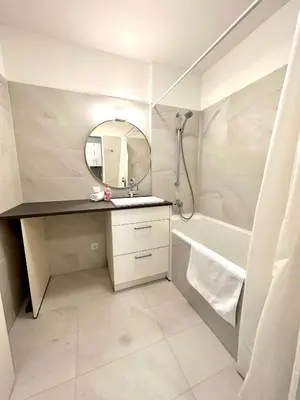 Ein Badezimmer in der Unterkunft FORSTHAUS 27 FREE GARAGE