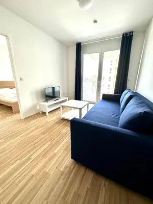 Ein Sitzbereich in der Unterkunft FORSTHAUS 27 FREE GARAGE