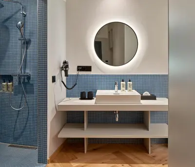 Ein Badezimmer in der Unterkunft URBANAUTS STUDIOS Fillgrader