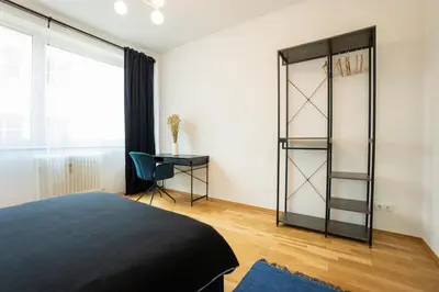 Ein Bett oder Betten in einem Zimmer der Unterkunft Perfect getaway in a top location
