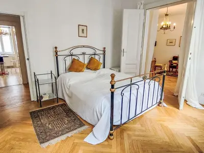 Ein Bett oder Betten in einem Zimmer der Unterkunft Apartment Sobieskiplatz by Interhome