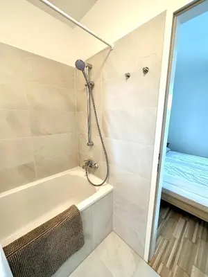 Ein Badezimmer in der Unterkunft FORSTHAUS 32 FREE GARAGE