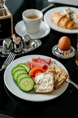 Essen im Hotel oder in der Nähe