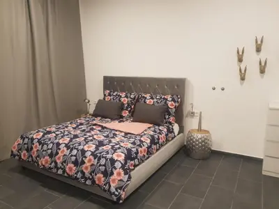 Ein Bett oder Betten in einem Zimmer der Unterkunft Loft in Wien