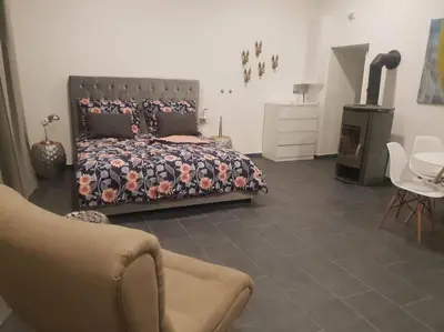 Ein Bett oder Betten in einem Zimmer der Unterkunft Loft in Wien