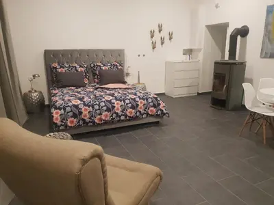 Ein Bett oder Betten in einem Zimmer der Unterkunft Loft in Wien