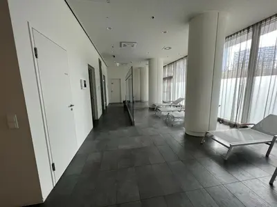 Ein Sitzbereich in der Unterkunft The View 1