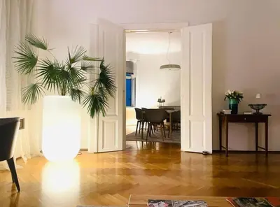 Grundriss der Unterkunft Charmante Innenstadtwohnung