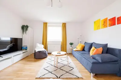 Ein Sitzbereich in der Unterkunft NEW! Cozy & Lovely Home in the 3rd district