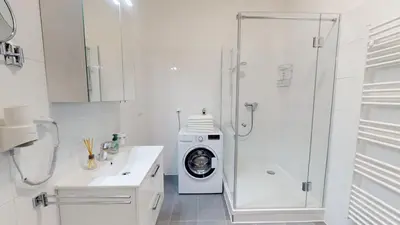 Ein Badezimmer in der Unterkunft ALON HOMES Vienna - Premium City Center Apartments