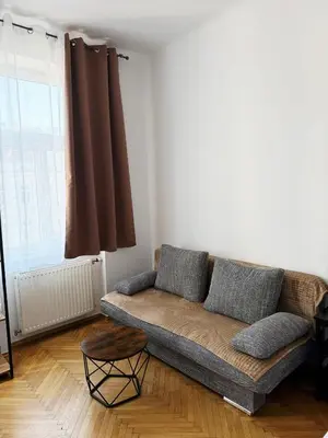 Ein Sitzbereich in der Unterkunft Oswald Apartments Vienna