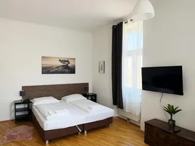 TV/Unterhaltungsangebot in der Unterkunft Oswald Apartments Vienna