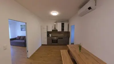 Küche/Küchenzeile in der Unterkunft Terec Haus