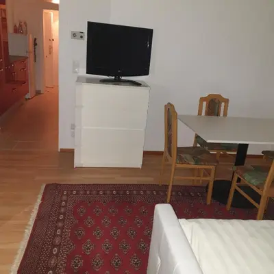 TV/Unterhaltungsangebot in der Unterkunft Weißes Appartement