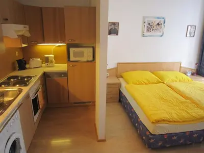Küche/Küchenzeile in der Unterkunft Apartment Seethaler