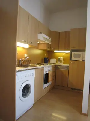 Küche/Küchenzeile in der Unterkunft Apartment Seethaler