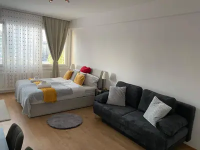 Ein Bett oder Betten in einem Zimmer der Unterkunft City Center Apartments am Schwedenplatz