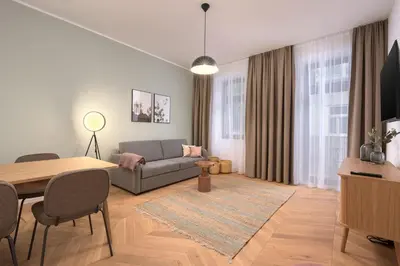 TV/Unterhaltungsangebot in der Unterkunft Limehome Vienna Karajangasse