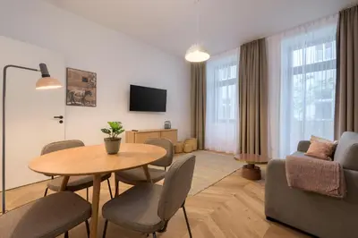 TV/Unterhaltungsangebot in der Unterkunft Limehome Vienna Karajangasse