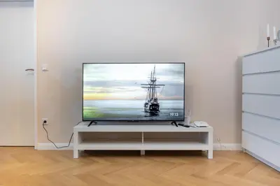 TV/Unterhaltungsangebot in der Unterkunft Charming Apartment near Prater