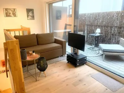 TV/Unterhaltungsangebot in der Unterkunft Summer Dream - Air Conditioned balcony flat on 2 floors