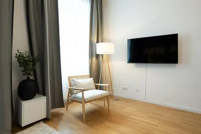 TV/Unterhaltungsangebot in der Unterkunft Aesthetic newly renovated apartment located near Belvedere Castle, 15 minutes from Stephansplatz