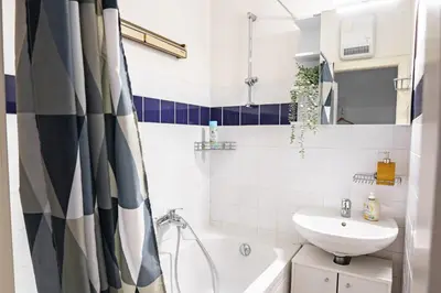 Ein Badezimmer in der Unterkunft Vienna City Apartments Augarten