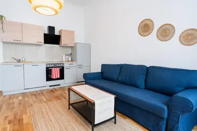 Küche/Küchenzeile in der Unterkunft Vienna City Apartments 1150 Vienna
