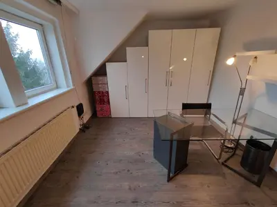 Küche/Küchenzeile in der Unterkunft Gemütliches Haus mit schönem Garten