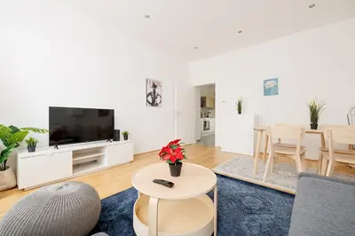 TV/Unterhaltungsangebot in der Unterkunft Charming Apartment near Center